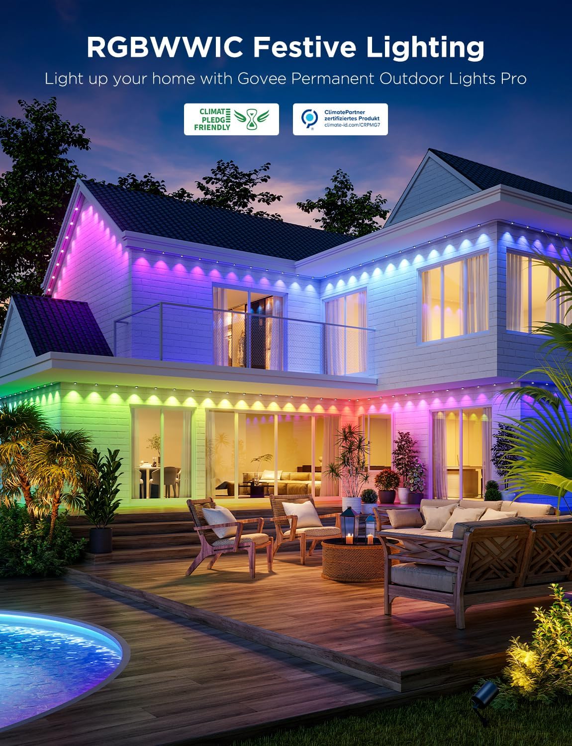Govee Permanent Outdoor Lights Pro Review: Honest Verdict 2 Govee Permanent Outdoor Lights Pro review real-world performance test results