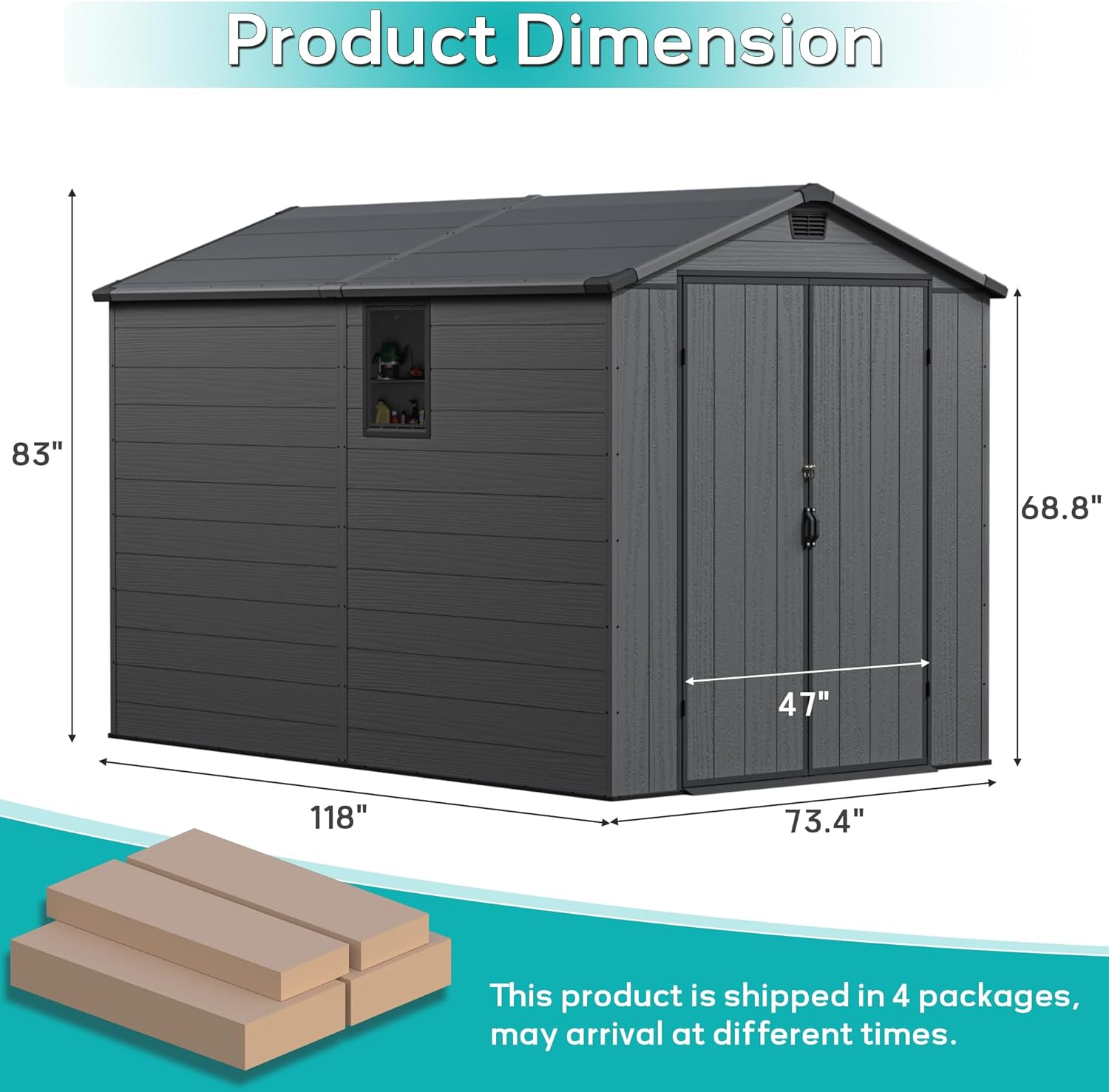 Greesum 6x10 Plastic Storage Shed Review: Honest Verdict 2 Greesum 6x10 plastic storage shed review,Greesum storage shed review and rating,is Greesum 6x10 shed worth buying,Greesum 6x10 shed review pros cons,Greesum plastic shed review honest opinion,Greesum outdoor shed review verdict — design and build quality detail