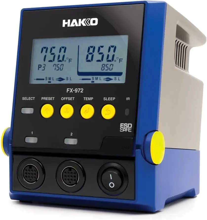 Hakko FX972-010 Review: Is This Dual Port Station Worth Buying? 2 Hakko FX972-010 review, Hakko FX972-010 dual port soldering station review, Hakko FX972-010 worth buying, Hakko FX972-010 review pros cons, Hakko FX972-010 honest opinion, Hakko FX972-010 review verdict unboxing and complete package contents
