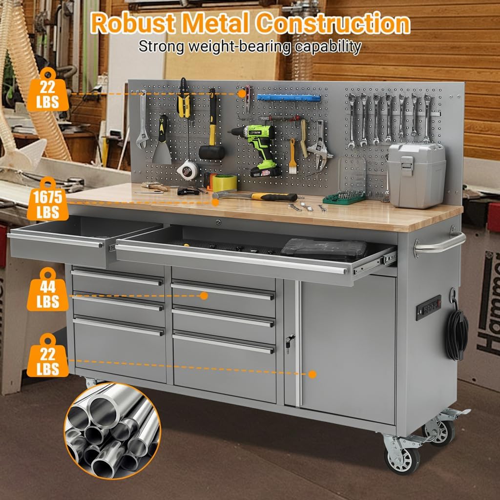 IDEALHOUSE 61 Inch Rolling Tool Chest Review: Worth It? 4 IDEALHOUSE 61 inch rolling tool chest review,IDEALHOUSE tool chest review and rating,is IDEALHOUSE rolling tool chest worth buying,IDEALHOUSE 61 inch tool chest review pros cons,IDEALHOUSE tool chest review honest opinion,IDEALHOUSE rolling cabinet review verdict real-world details not found in the official specs