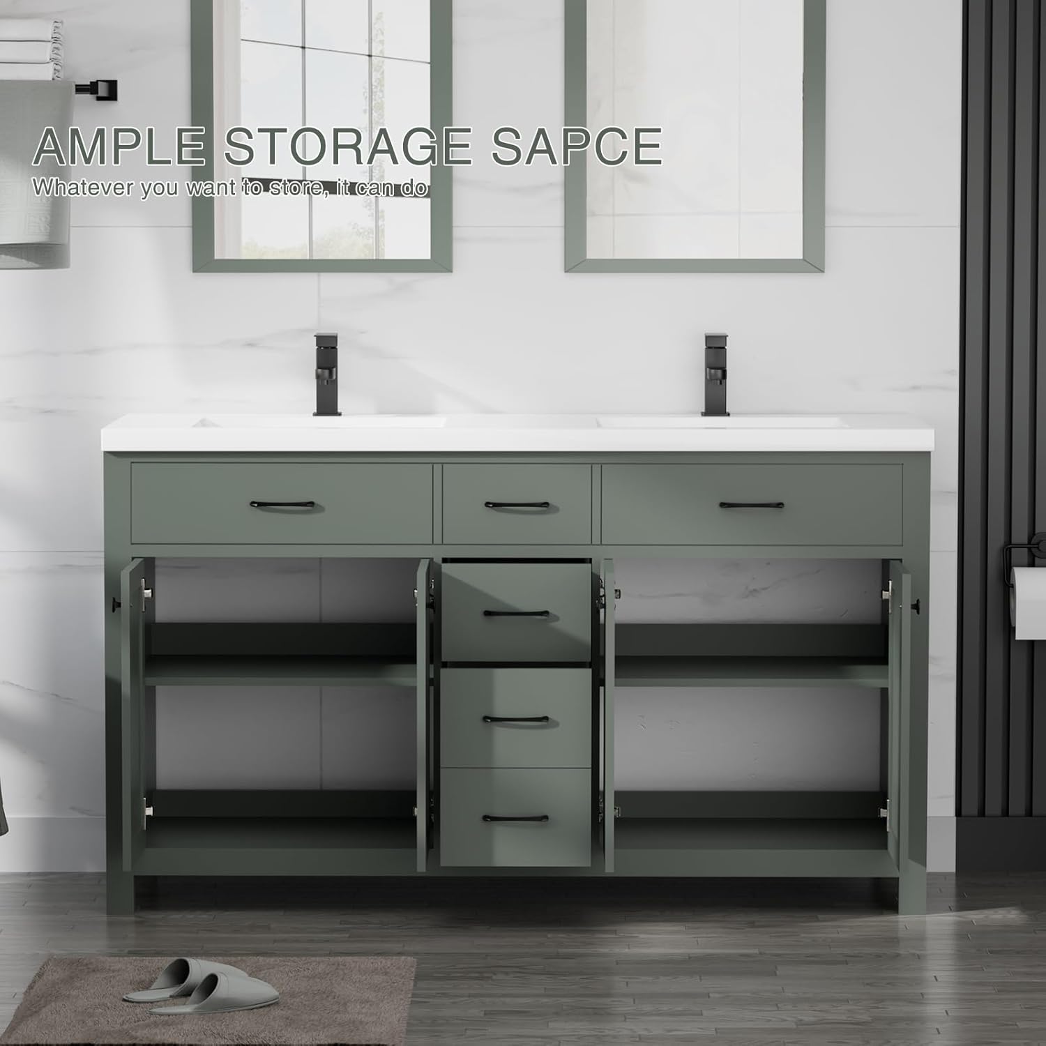 LUCKWIND 60 Bathroom Vanity Review: Honest Pros & Cons 4 LUCKWIND 60 bathroom vanity review,LUCKWIND vanity review and rating,is LUCKWIND bathroom vanity worth buying,LUCKWIND 60 vanity review pros cons,LUCKWIND vanity review honest opinion,LUCKWIND bathroom vanity review verdict real-world details not found in the official specs