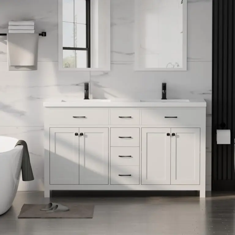 LUCKWIND 60 Modern Bathroom Vanity Review: Pros & Cons 10 Image 1 of LUCKWIND 60 modern bathroom vanity review