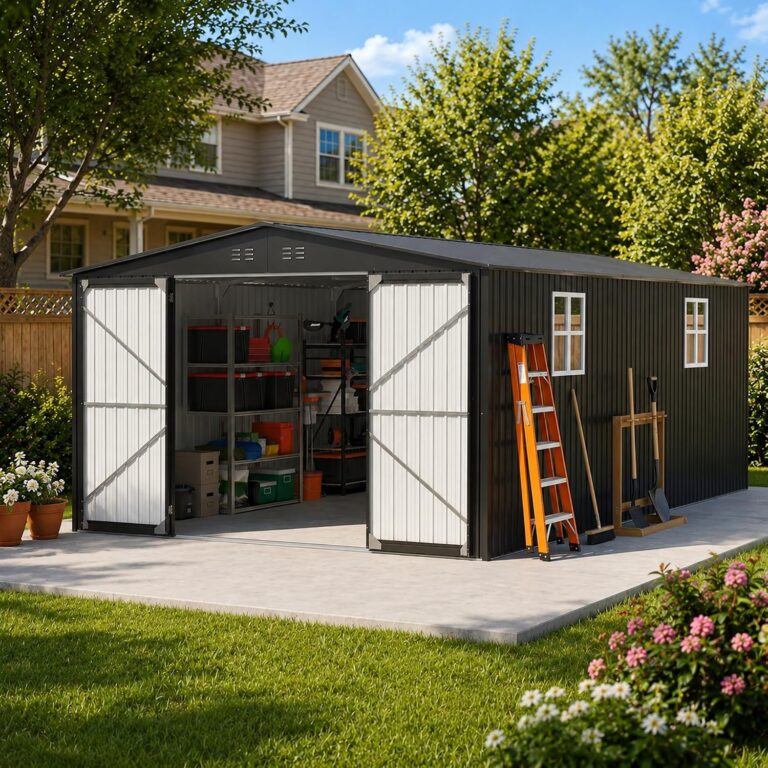MNLR 12x18 Metal Shed Review: Honest Pros & Cons 1 Image 1 of MNLR 12x18 metal shed review
