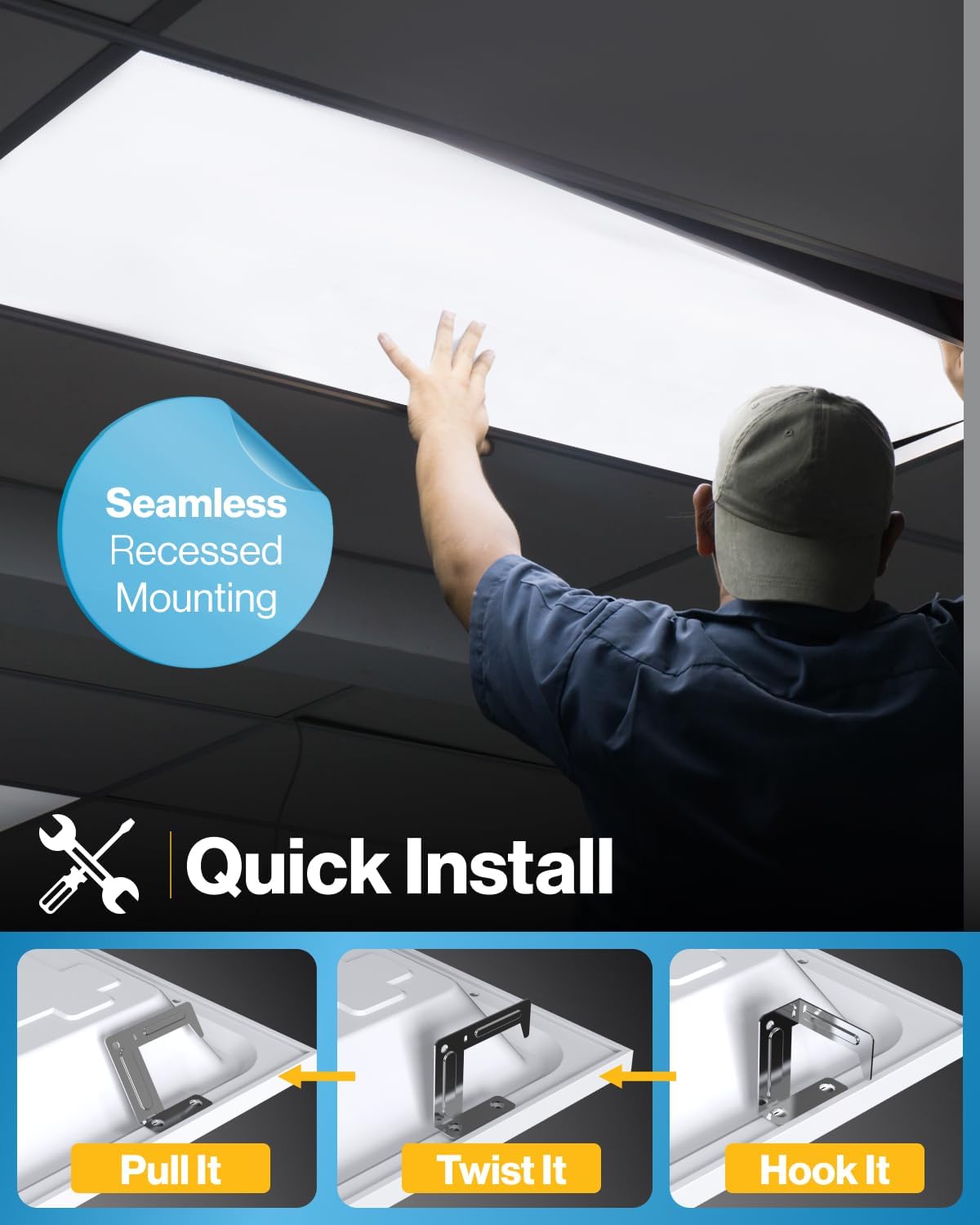 Sunco 2x4 LED Panel Light Review: Honest Verdict 4 Sunco 2x4 LED panel light review,Sunco 2x4 LED panel review and rating,is Sunco 2x4 LED panel worth buying,Sunco 2x4 LED panel review pros cons,Sunco 2x4 LED panel honest review,Sunco 2x4 LED panel review verdict features evaluated through real use