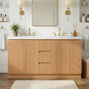 Image 1 of Virubi double bathroom vanity review