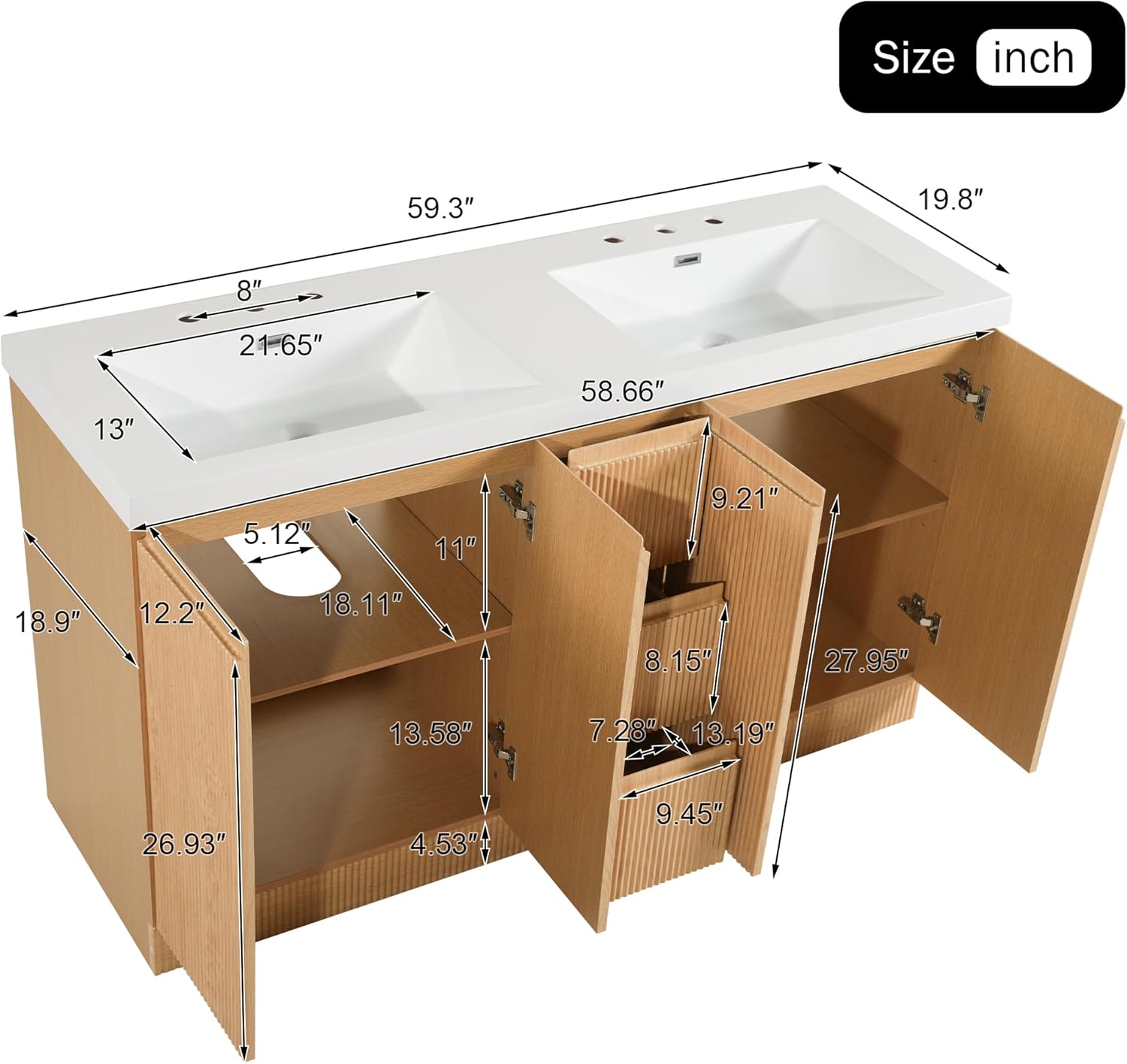 Virubi Double Bathroom Vanity Review: Pros, Cons & Verdict 2 Virubi double bathroom vanity review real-world performance test results