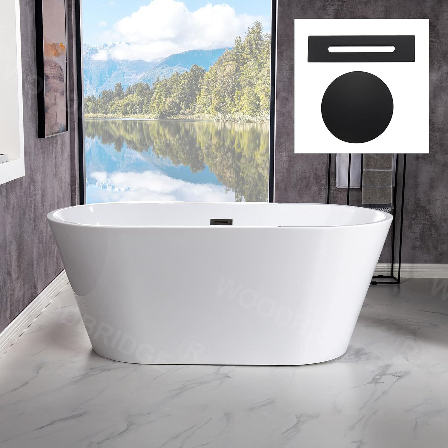 WOODBRIDGE Freestanding Bathtub Review: Honest Pros & Cons 1 WOODBRIDGE freestanding bathtub review,WOODBRIDGE bathtub review and rating,is WOODBRIDGE freestanding bathtub worth buying,WOODBRIDGE acrylic bathtub review pros cons,WOODBRIDGE BTA1702 review honest opinion,WOODBRIDGE soaking tub review verdict — full package contents