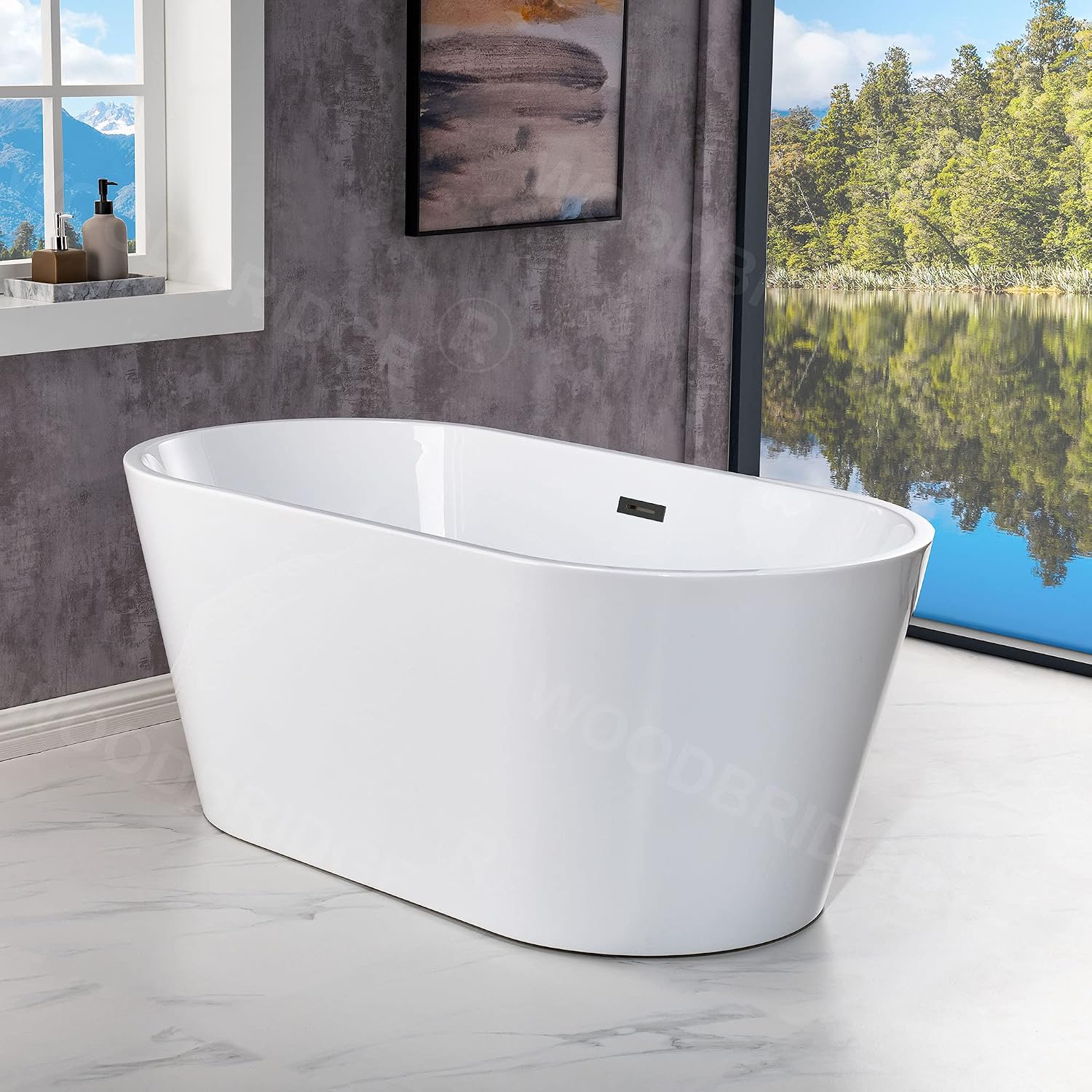 WOODBRIDGE Freestanding Bathtub Review: Honest Pros & Cons 2 WOODBRIDGE freestanding bathtub review,WOODBRIDGE bathtub review and rating,is WOODBRIDGE freestanding bathtub worth buying,WOODBRIDGE acrylic bathtub review pros cons,WOODBRIDGE BTA1702 review honest opinion,WOODBRIDGE soaking tub review verdict — design and build quality detail