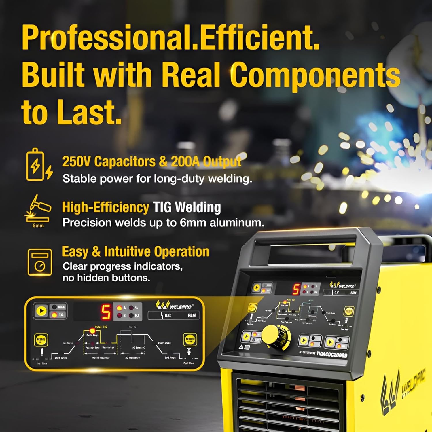 Weldpro 200A AC/DC TIG Welder Review: 5-in-1 Honest Test 2 Weldpro 200A AC/DC TIG welder review,Weldpro 200A AC/DC TIG welder review and rating,is Weldpro 200A AC/DC TIG welder worth buying,Weldpro 200A AC/DC TIG welder review pros cons,Weldpro 200A AC/DC TIG welder review honest opinion,Weldpro 200A AC/DC TIG welder review verdict performance testing over multiple weeks