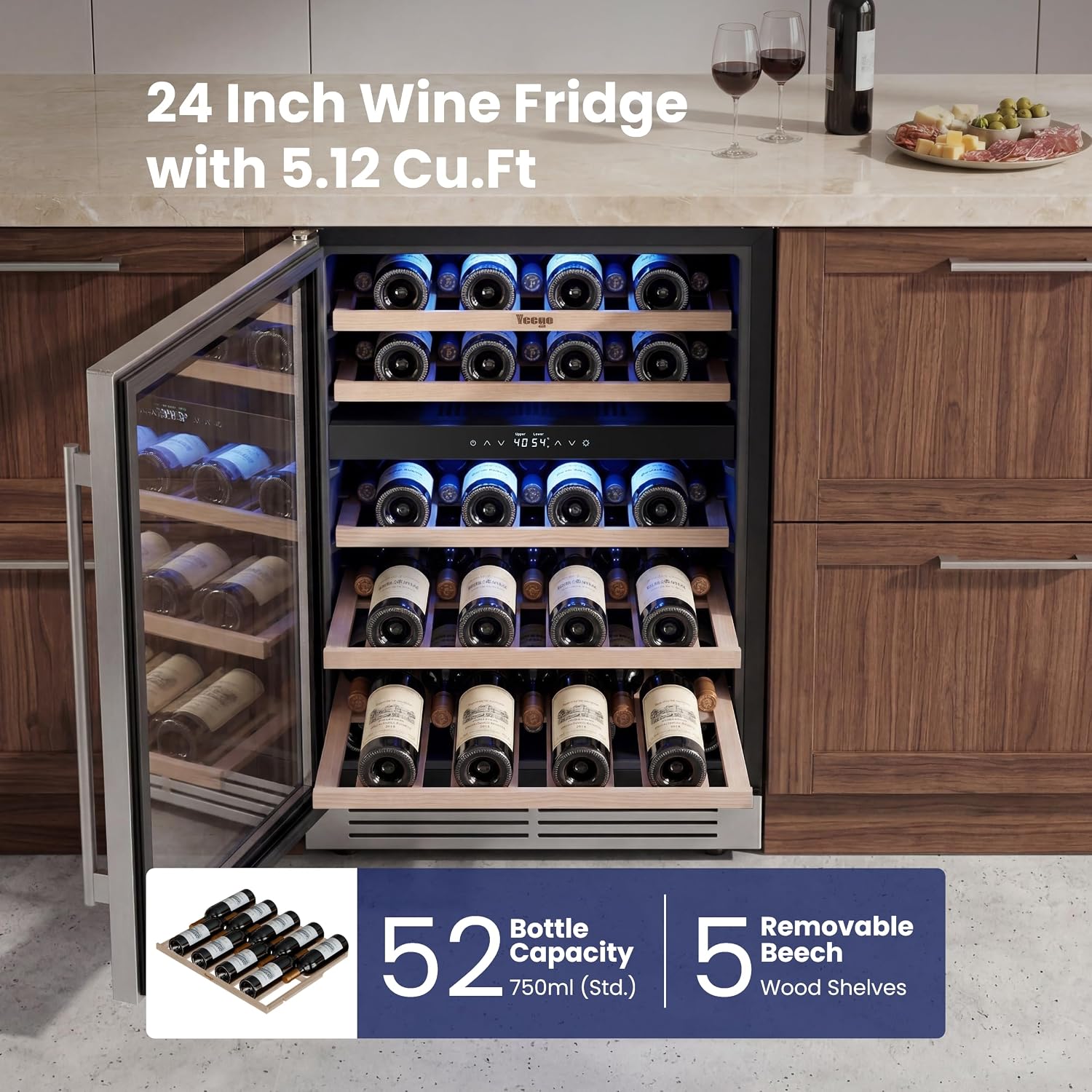 Yeego 24 Wine Cooler Review: Honest Pros & Cons 2 Yeego 24 wine cooler review,Yeego 24 wine cooler review and rating,is Yeego 24 wine cooler worth buying,Yeego 24 wine cooler review pros cons,Yeego 24 wine cooler review honest opinion,Yeego 24 wine cooler review verdict during hands-on performance testing