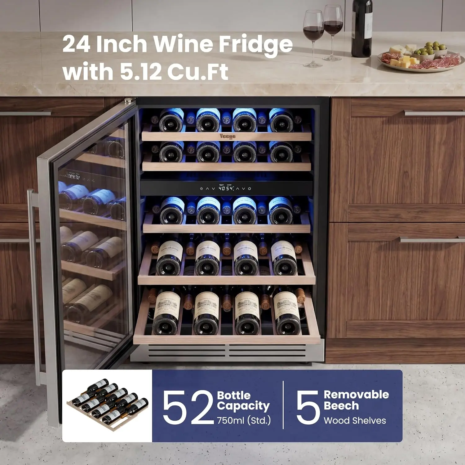 Yeego 24 wine cooler review,Yeego 24 wine cooler review and rating,is Yeego 24 wine cooler worth buying,Yeego 24 wine cooler review pros cons,Yeego 24 wine cooler review honest opinion,Yeego 24 wine cooler review verdict during hands-on performance testing