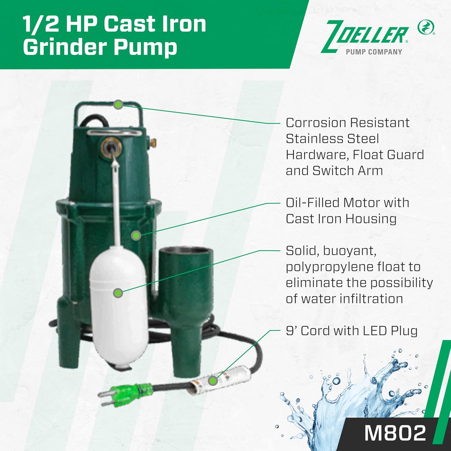 Zoeller M802 Grinder Pump Review: Honest Pros & Cons 2 Zoeller M802 grinder pump review,Zoeller M802 review and rating,is Zoeller M802 worth buying,Zoeller M802 review pros cons,Zoeller M802 review honest opinion,Zoeller M802 review verdict testing methodology and evaluation criteria