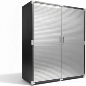 Image 1 of large metal storage cabinet review